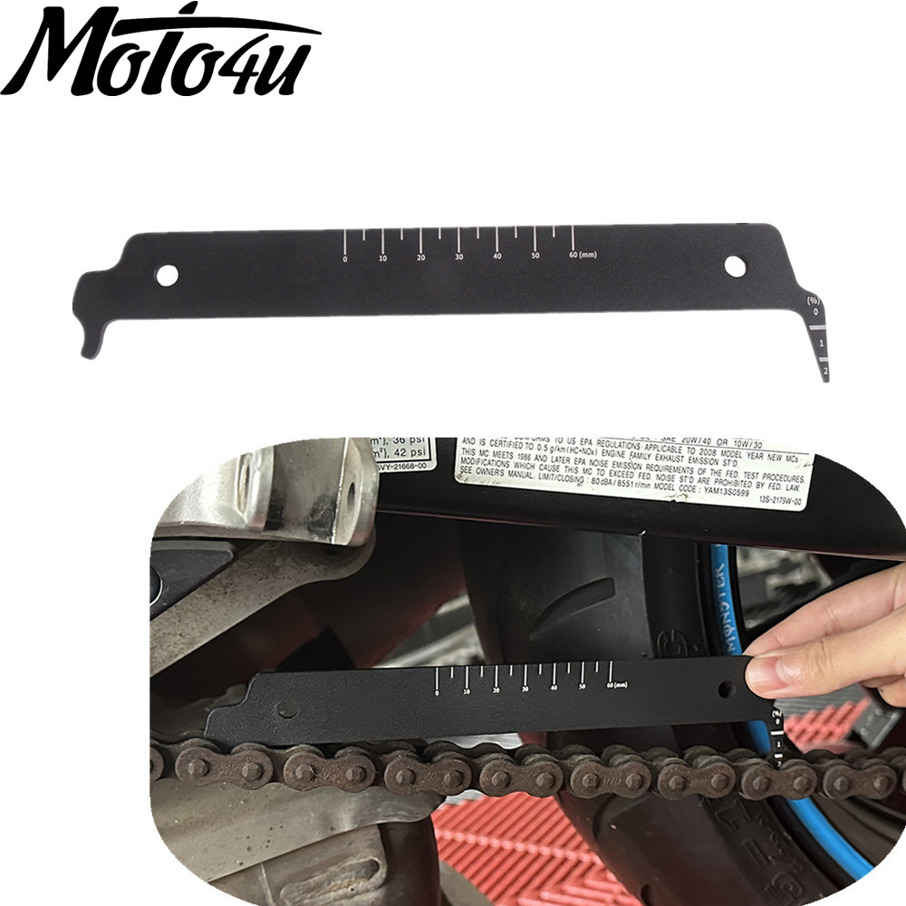 428 Chain - Verificador de corrente de motocicleta, indicador