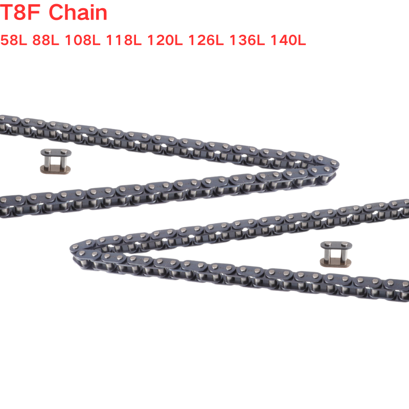 Master Link Chain - Corrente de Transmissão T8F 58L-140L com