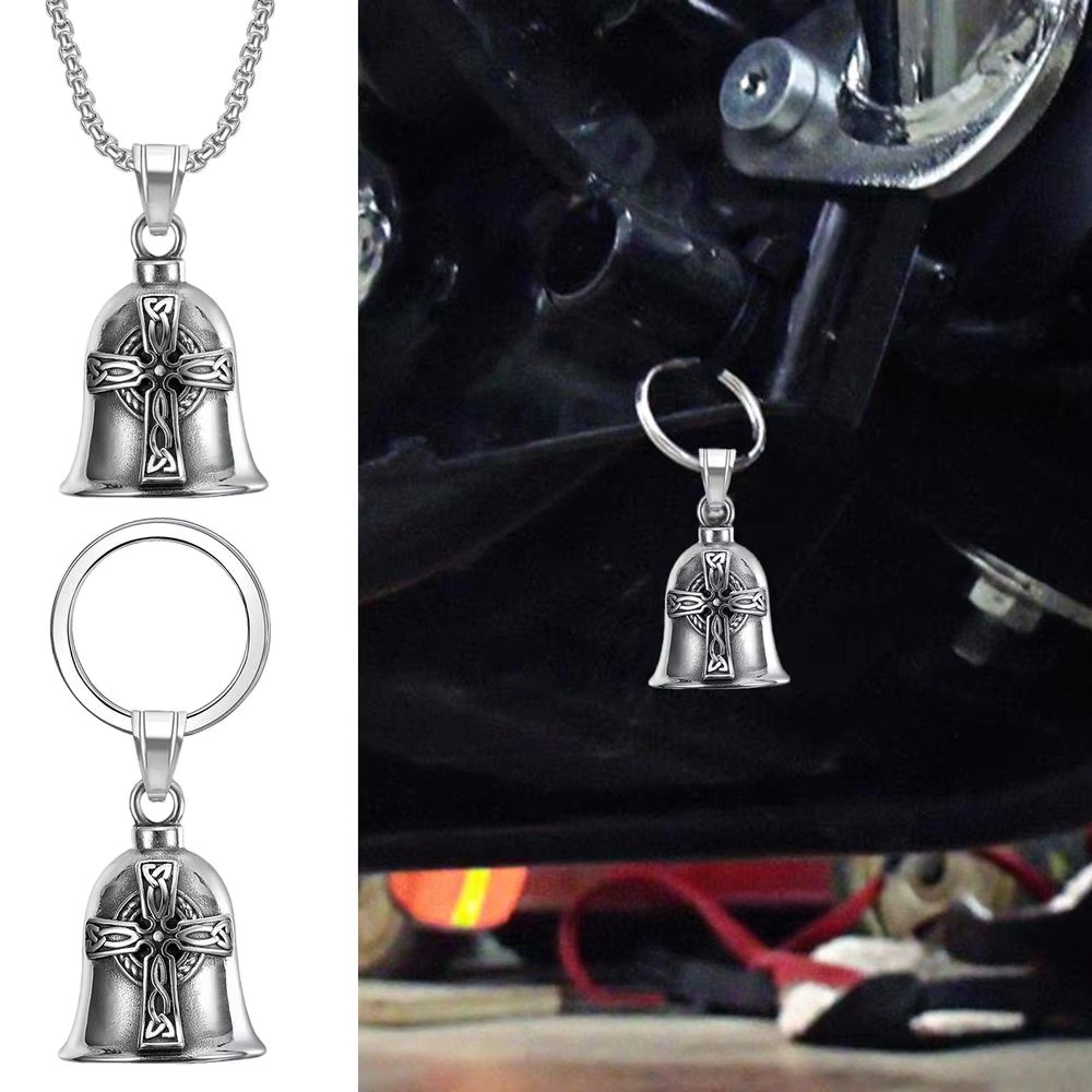 Colar com pingente de sino vin - Motorcycle Chain avaliação e preço