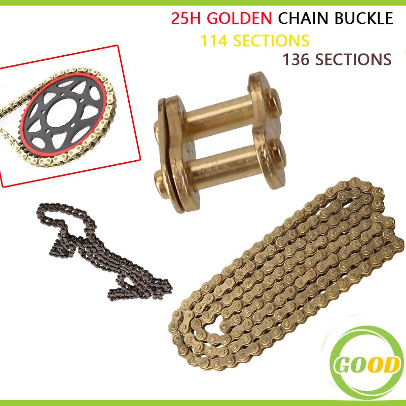 Corrente 25H 114 Dourada, Corr - Bike Chain avaliação e preço