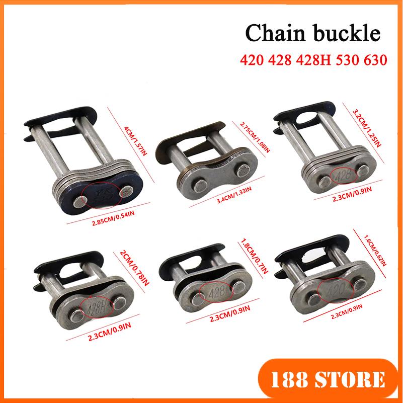 Cartão de corrente de motocicl - 428 Chain avaliação e preço