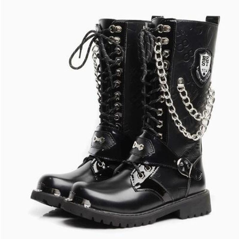 Botas de Motocicleta Masculina - Steel Chain avaliação e preço